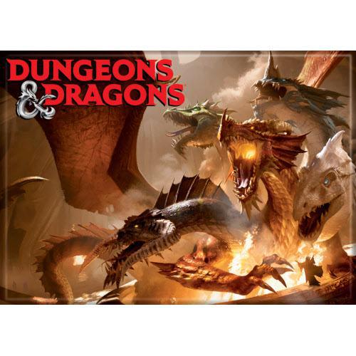 Dungeons and Dragons Magnet