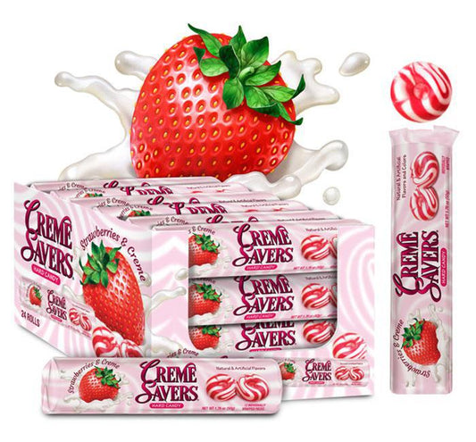 Creme Savers Rolls - Strawberry