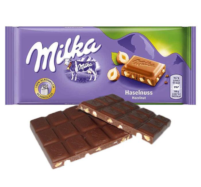 Milka - Hazelnuts Milk