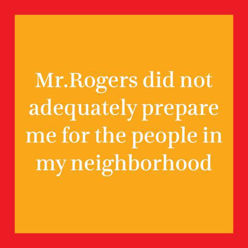 Coaster - Mr. Rogers