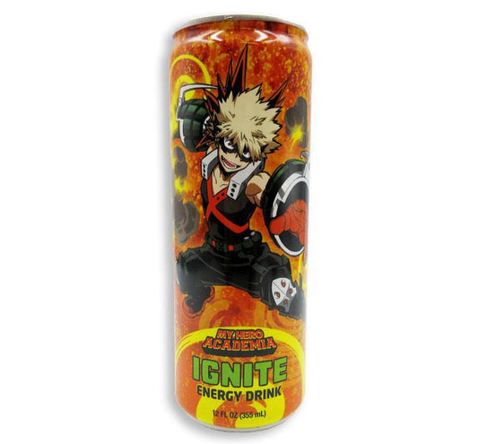 My Hero Academia Bakugo Ignite Energy Drink