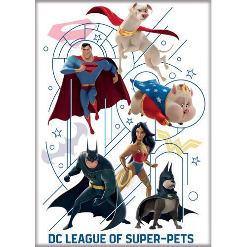 DC SUPERPETS MAIN CHARACTER MAGNET